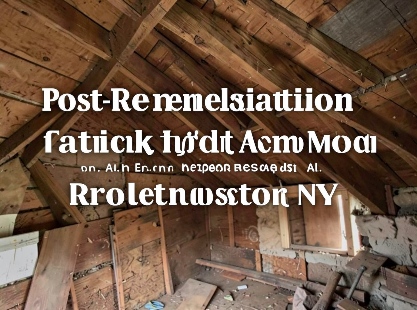 attic mold removal in Webster
